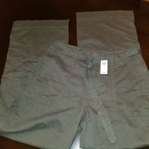 Gap Tie Belt Wide Leg Pants
